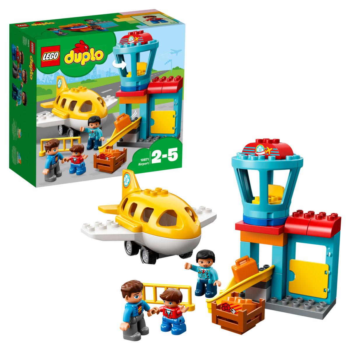 Конструктор LEGO Duplo (арт. 10871) «Аэропорт» купить по выгодной цене |  Интернет-магазин «Шагай в ногу!»