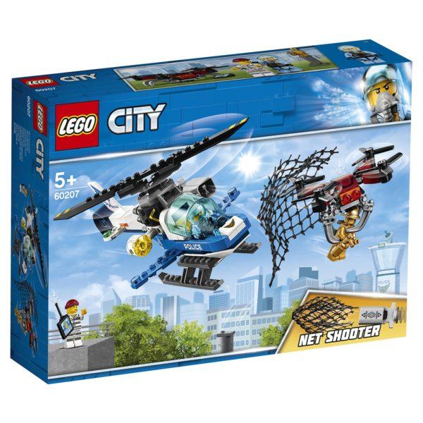 Конструктор LEGO City (арт. 60207) «Воздушная полиция: погоня дронов»