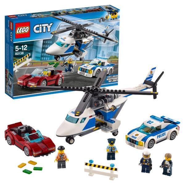Конструктор LEGO City (арт. 60138) «Стремительная погоня»