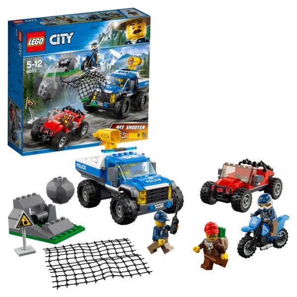 Конструктор LEGO City (арт. 60172) «Погоня по грунтовой дороге»