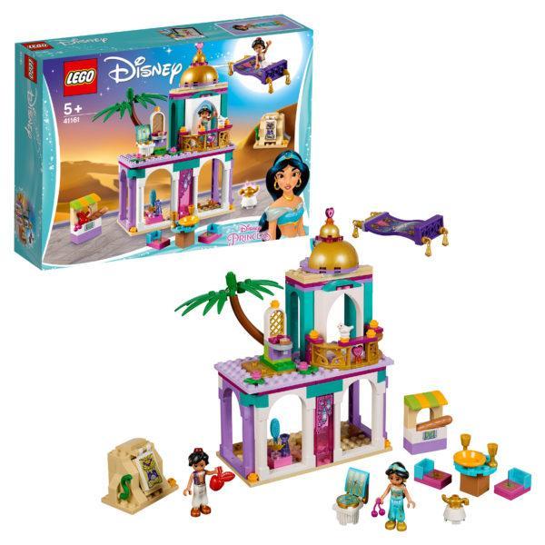 Конструктор LEGO Disney (арт. 41161) «Приключения Аладдина и Жасмин во дворце»