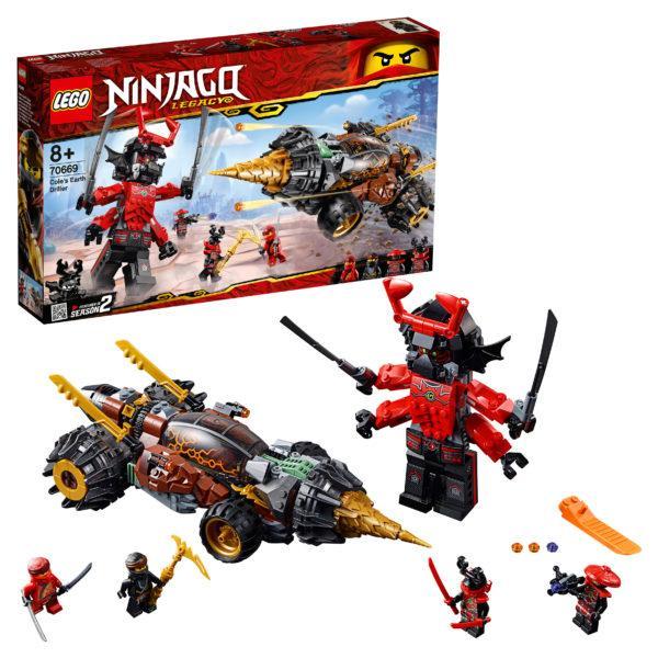 Конструктор LEGO Ninjago (арт. 70669) «Земляной бур Коула»