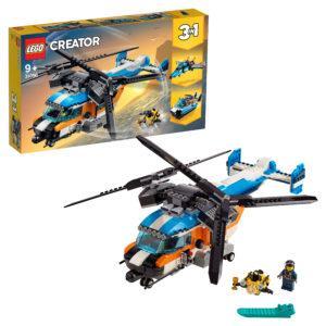 Конструктор LEGO Creator (арт. 31096) «Двухроторный вертолёт»