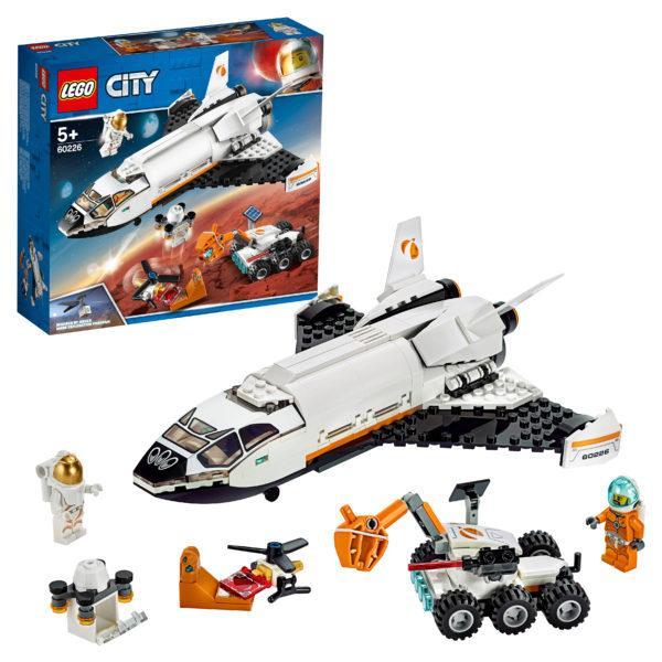 Конструктор LEGO City (арт. 60226) «Шаттл для исследований Марса»