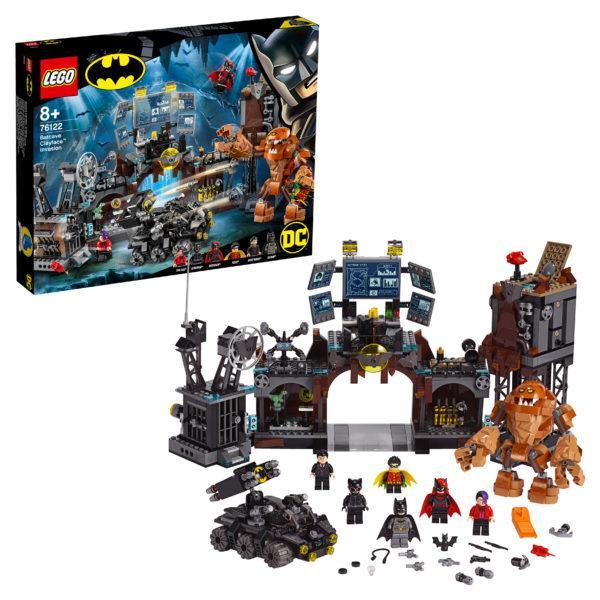 Конструктор LEGO Super Heroes (арт. 76122) «Вторжение Глиноликого в бэт-пещеру»