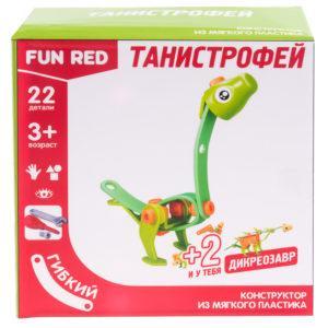 Конструктор гибкий "Танистрофей Fun Red", 22 детали