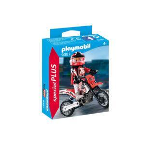 Конструктор игровой Playmobil «Экстра-набор: Водитель мотоцикла» (арт. 9357)