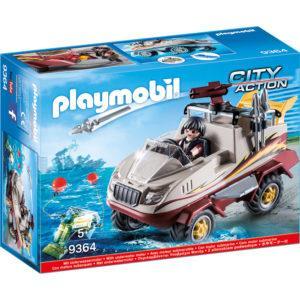 Конструктор игровой Playmobil «Полиция: Грузовик-амфибия» (арт. 9364)