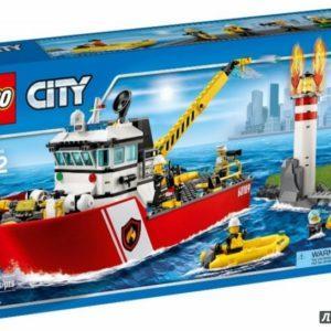 Конструктор LEGO City (арт. 60109) «Пожарный катер»