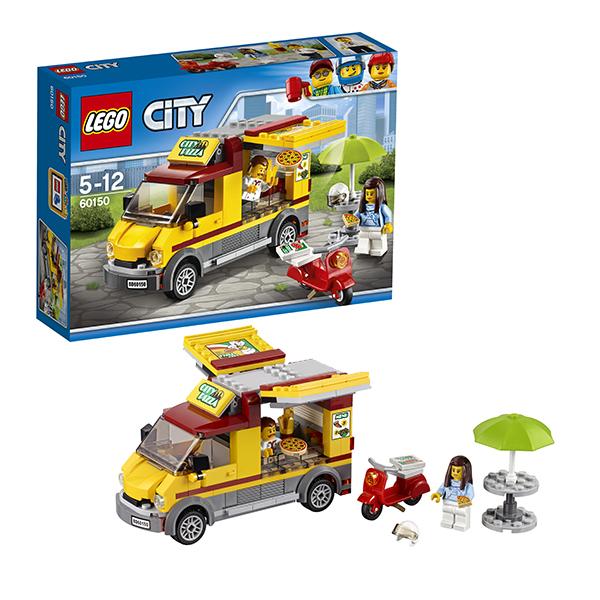 Конструктор LEGO City (арт. 60150) «Фургон-пиццерия»