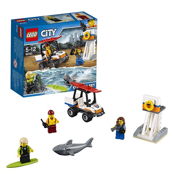 Конструктор LEGO City (арт. 60163) «Набор для начинающих. Береговая охрана»