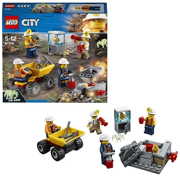 Конструктор LEGO City (арт. 60184) «Бригада шахтеров»