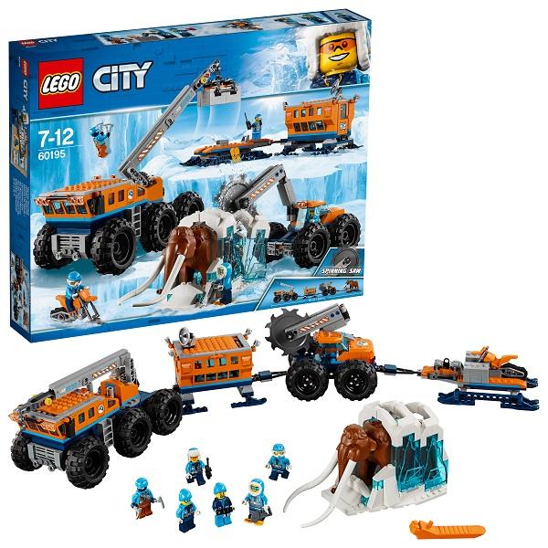 Конструктор LEGO City (арт. 60195) «Арктическая экспедиция: Передвижная арктическая база»