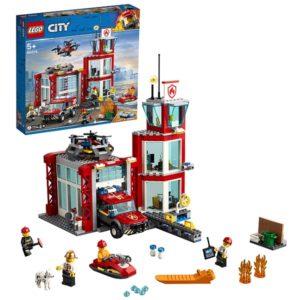 Конструктор LEGO City (арт. 60215) «Пожарные: Пожарное депо»