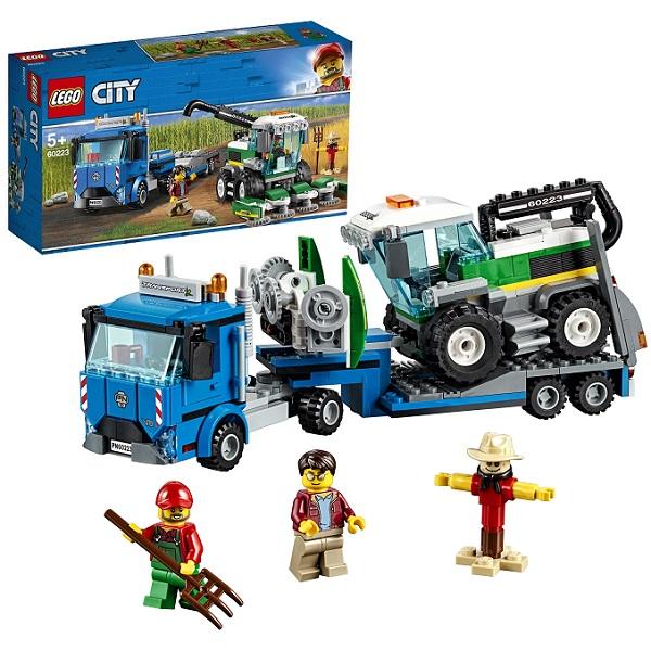 Конструктор LEGO City (арт. 60223) «Транспортировщик для комбайнов»