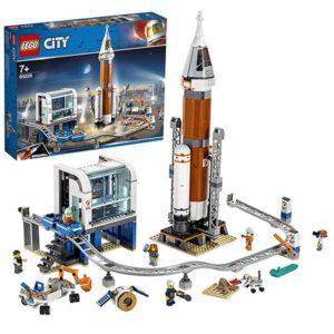 Конструктор LEGO City (арт. 60228) «Ракета для запуска в далёкий космос и пульт управления запуском»