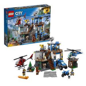 Конструктор LEGO City (арт. 60174) «Полицейский участок в горах»