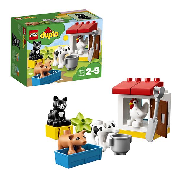 Конструктор LEGO Duplo (арт. 10870) «Ферма: домашние животные»
