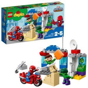 Конструктор LEGO Duplo (арт. 10876) «Супер Герои: Приключения Человека-паука и Халка»