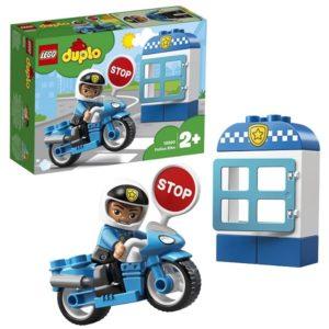 Конструктор LEGO Duplo (арт. 10900) «Полицейский мотоцикл»