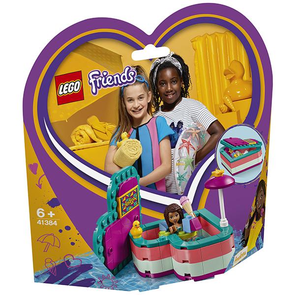 Конструктор LEGO Friends (арт. 41384) «Летняя шкатулка-сердечко для Андреа»