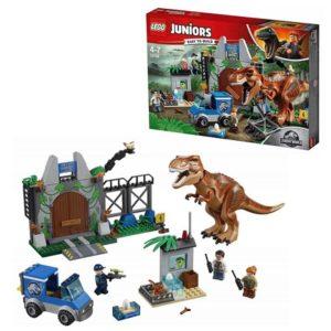 Конструктор LEGO Juniors (арт. 10758) «Jurassic World: Побег Ти-Рекса»