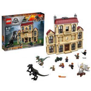 Конструктор LEGO Jurassic World (арт. 75930) «Нападение индораптора в поместье»