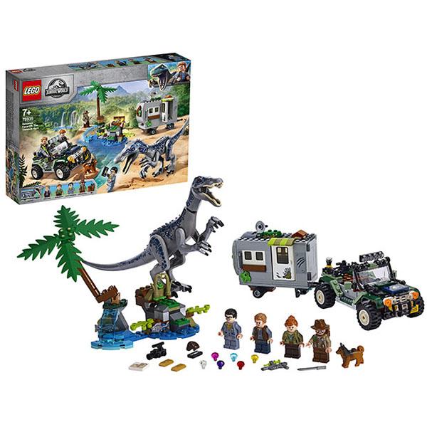 Конструктор LEGO Jurassic World (арт. 75935) «Поединок с бариониксом: охота за сокровищами»