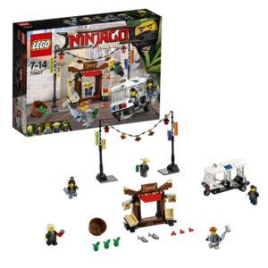 Конструктор LEGO Ninjago (арт. 70607) «Ограбление киоска в Ниндзяго Сити»