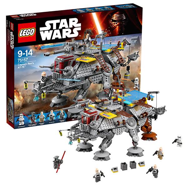 Конструктор LEGO Star Wars (арт. 75157) «Шагающий штурмовой вездеход AT-TE Рекса»