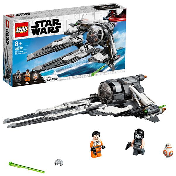 Конструктор LEGO Star Wars (арт. 75242) «СИД Перехватчик Чёрный АС»