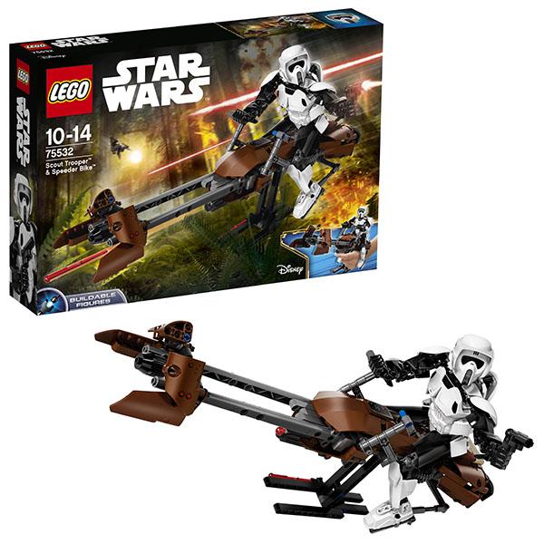Конструктор LEGO Star Wars (арт. 75532) «Штурмовик-разведчик на спидере»