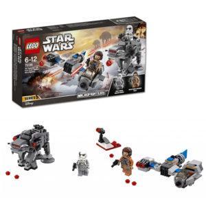 Конструктор LEGO Star Wars (арт. 75195) «Бой пехотинцев Первого Ордена против спидера»