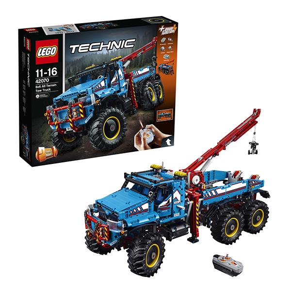 Конструктор LEGO Technic (арт. 42070) «Аварийный внедорожник 6х6»