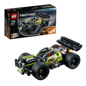 Конструктор LEGO Technic (арт. 42072) «Зелёный гоночный автомобиль»
