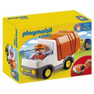 Конструктор Playmobil 1.2.3. «Мусоровоз» (арт. 6774)