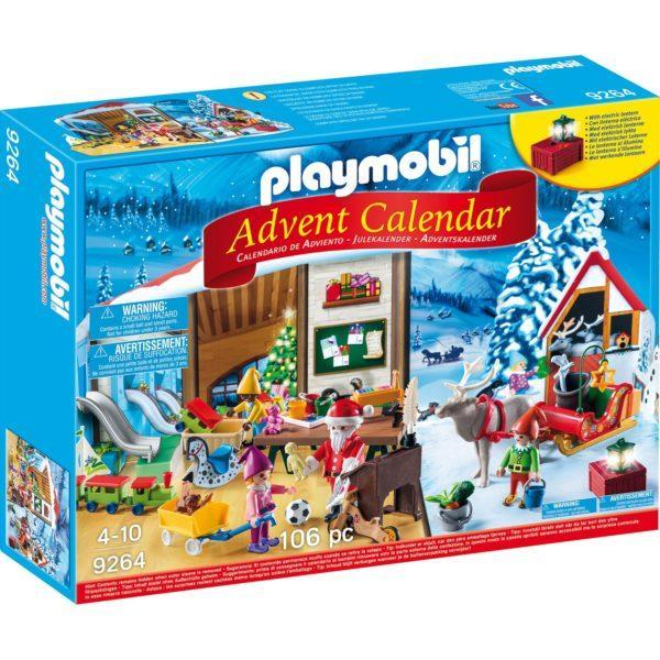 Конструктор Playmobil Адвент-календарь - Мастерская Санта-Клауса