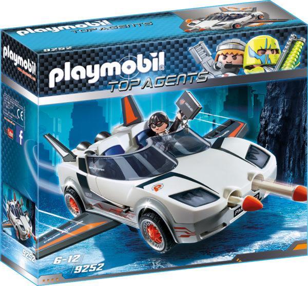 Конструктор Playmobil «Агент Р. с гонщиком» (арт. 9252)
