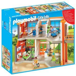 Конструктор Playmobil Детская клиника: Меблированная детская больница