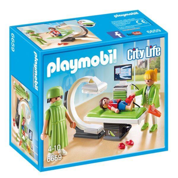 Конструктор Playmobil Детская клиника: Рентгеновский кабинет