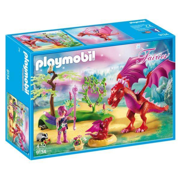 Конструктор Playmobil Дружелюбный дракон с ребенком