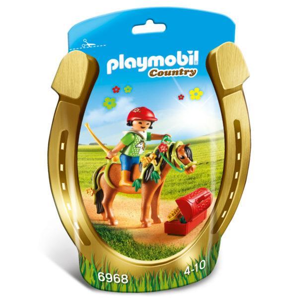 Конструктор Playmobil Ферма Пони: Конюх с Пони Блум