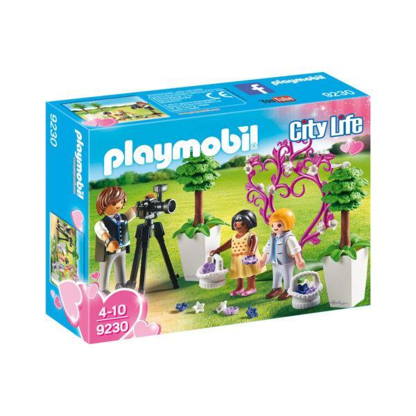 Конструктор Playmobil Фотограф и дети с цветами