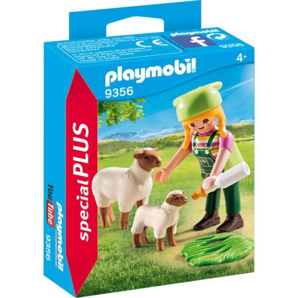Конструктор Playmobil Экстра-набор: Фермер с овцами