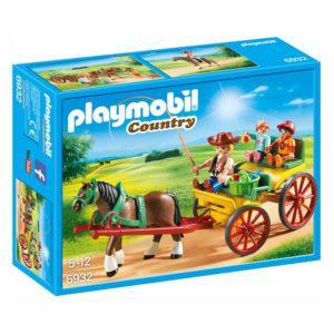 Конструктор Playmobil Конный клуб: Гужевая повозка