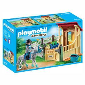 Конструктор Playmobil Конный клуб: Конюшня со скакунами аппалузской породы