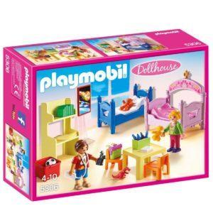 Конструктор Playmobil Кукольный дом: Детская комната для 2-х детей