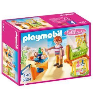 Конструктор Playmobil Кукольный дом: Детская комната с люлькой