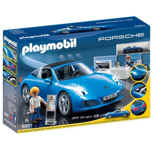 Конструктор Playmobil Лицензионные автомобили: Porsche 911 Targa 4S
