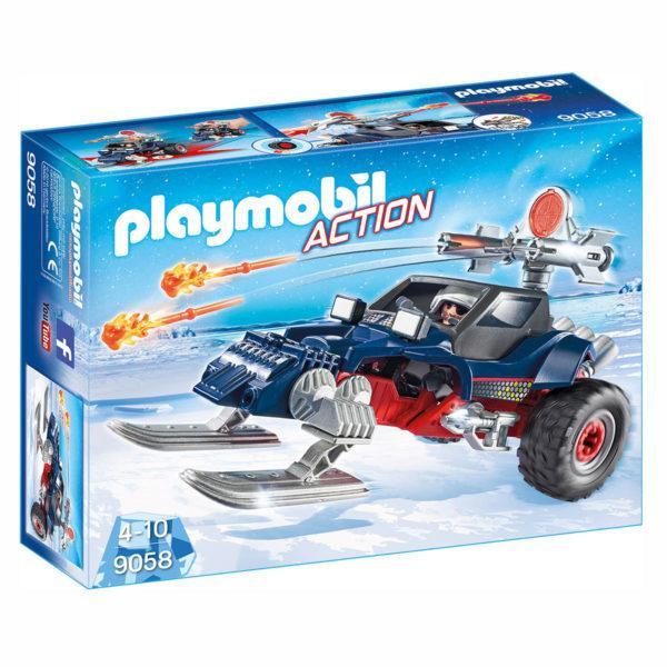 Конструктор Playmobil «Полярная экспедиция: Ледяной пират со снегоходом» (арт. 9058)